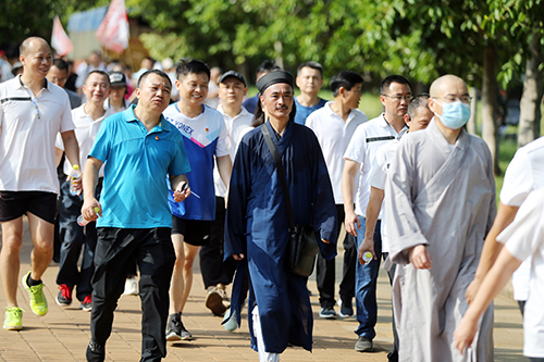 海南统一战线开展“同心齐步跟党走”健步走活动 - 第7张 - 自贸港在线 海南统一战线开展“同心齐步跟党走”健步走活动 - 第7张