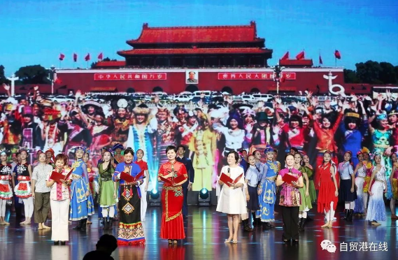 海南统一战线“同心向党·百年追梦”优秀作品展演在海口举行 - 第16张 - 自贸港在线 海南统一战线“同心向党·百年追梦”优秀作品展演在海口举行 - 第16张