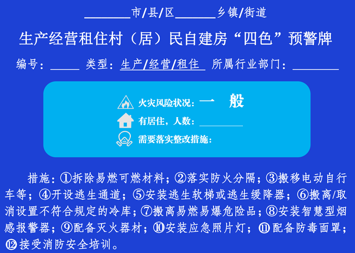 海南将对自建房消防安全实施“四色”分级管控 - 第3张 - 自贸港在线 海南将对自建房消防安全实施“四色”分级管控 - 第3张