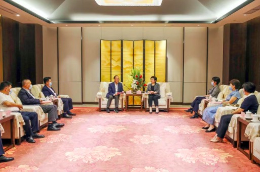 苗延红会见香港海南社团总会会长李文俊一行 - 第1张 - 自贸港在线 苗延红会见香港海南社团总会会长李文俊一行 - 第1张