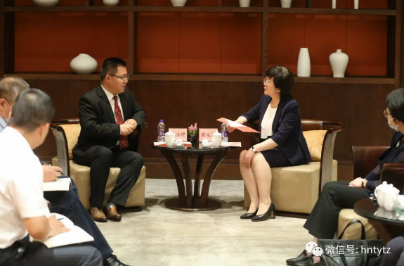 苗延红会见康赛妮集团董事长薛惊理 - 第1张 - 自贸港在线 苗延红会见康赛妮集团董事长薛惊理 - 第1张