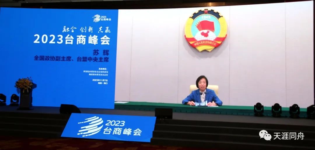 2023台商峰会在海口开幕 苏辉发表视频致辞 - 第2张
