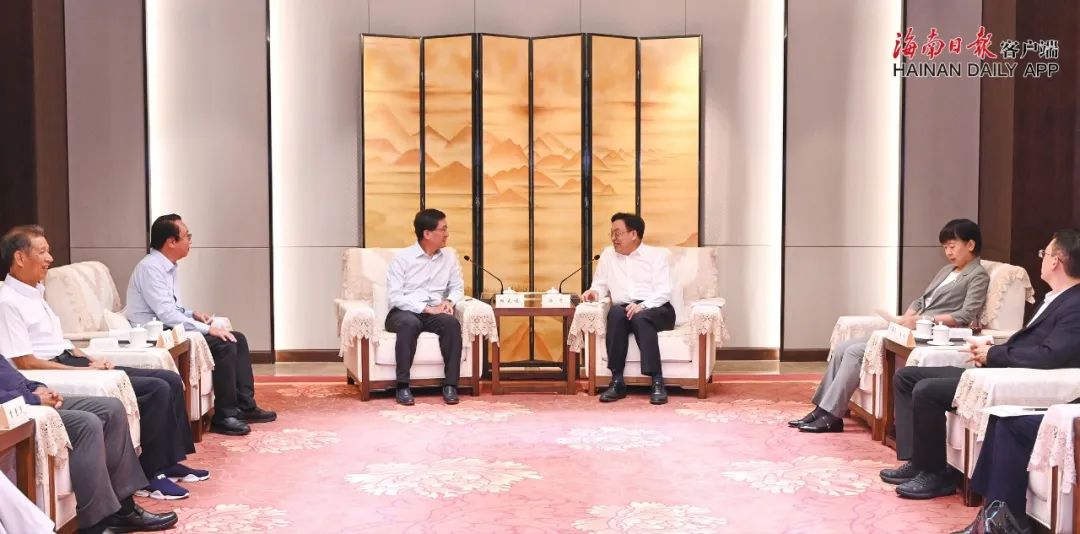 冯飞会见香港客商一行 - 第1张 - 自贸港在线 冯飞会见香港客商一行 - 第1张