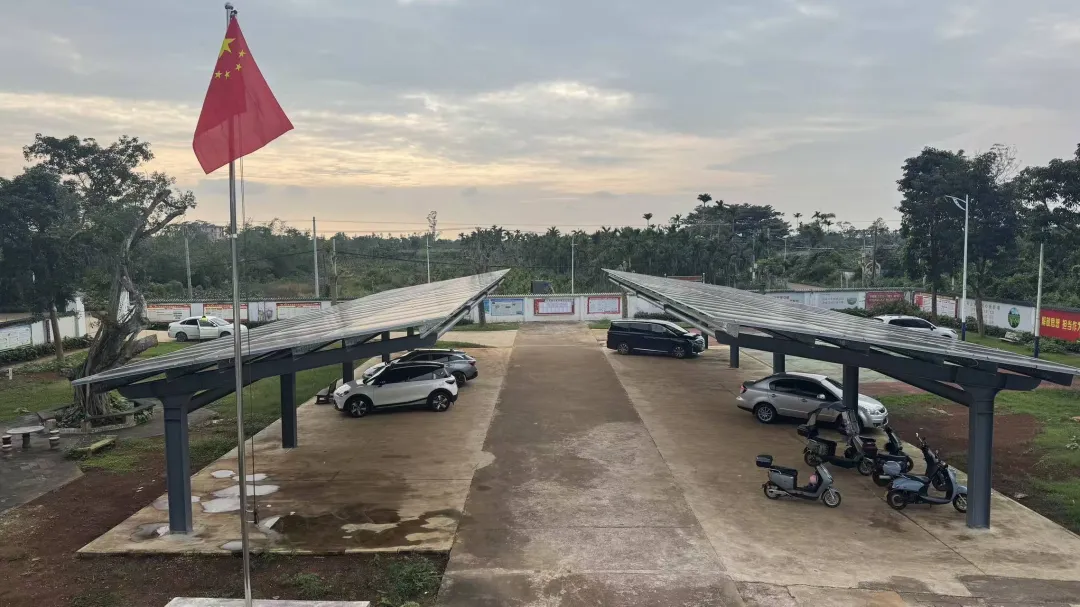 海口云龙镇云岭村发展光伏产业 铺就乡村振兴“阳光路”