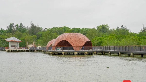 海口东寨港红树林旅游多个观光设施即将完工