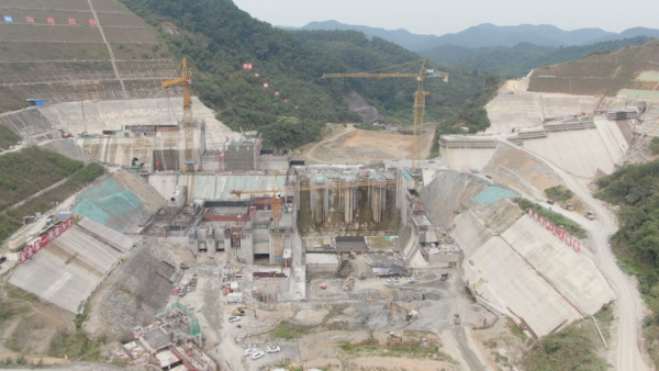 “加速跑”！迈湾水利枢纽工程建设如火如荼