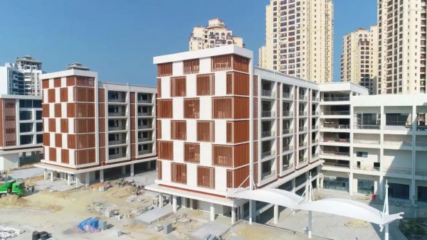 即将完工！东方再添新学校