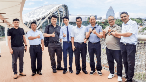台湾企业菁英协进会考察团到海南考察交流