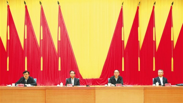 沈晓明：刘赐贵同志作出了杰出贡献