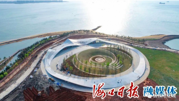 云洞续集，海口湾“天空之山”主体工程完工