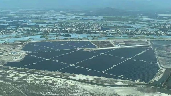 海南建设规模最大的滩涂光伏项目完工
