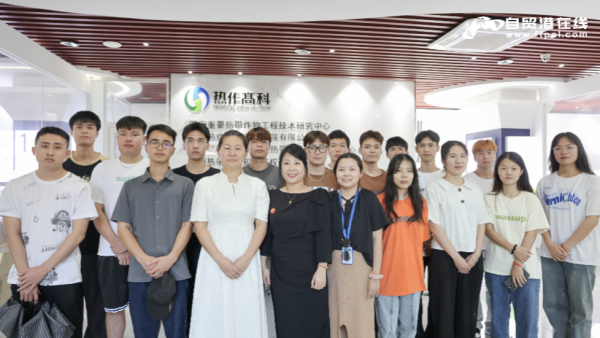 校企合力  共促发展  海科大学生走访热带高科