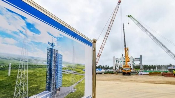 海南商业航天发射场项目建设“火力全开”
