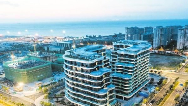 海口国际免税城配套项目加速推进 特色商业楼和人才社区预计年内竣工